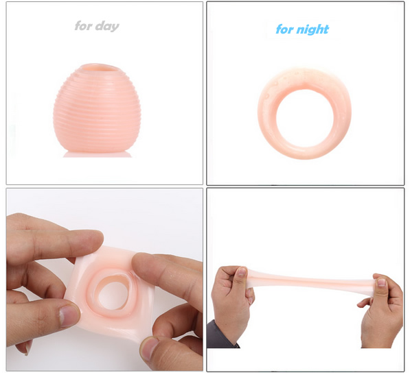 Delay Ejaculation Male Wrapper Foreskin Resistance Ring Correction Ring 