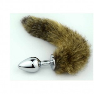 Fox Tail Metal Anal Plug