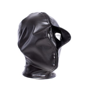 Full cover hood, bondage gear hood, bondage head mask