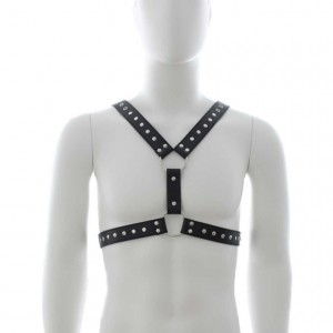 male chest harness, male body harness, male chest bondage