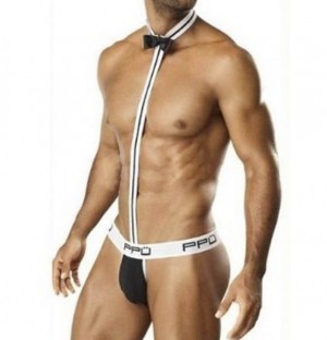 male sexy lingerie, sexy waiter costume, male sexy clubwear