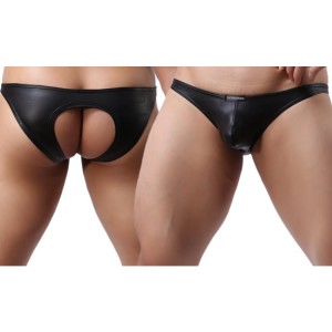 Male Open Butt Lingerie, open butt triangle, open butt underwear
