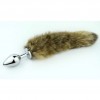 Fox Tail Metal Anal Plug