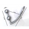 Anal Hook Anus Shackle with Dual Beads 