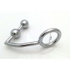 Anal Hook Anus Shackle with Dual Beads 