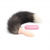 vibrating anal plug, anal plug tail, butt plug tail