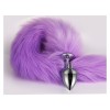 Anal plug tail, erotic hairpin clip, erotic velvet hairpin