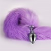 Anal plug tail, erotic hairpin clip, erotic velvet hairpin