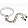 Metal Collar with Nipple Clamps