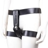 Female Chastity Belt Bdsm Bondage Gear For Women Faux Leather New Design Vagina Locked Device With Vibrating Anal Plug Fetish Sex Toy