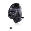 Bondage Gear Hood, Full Cover Muzzle, gimp bondage hood