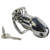 Male chastity device, long chastity device, short chastity device