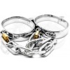 BDSM Metal Wrist Cuffs Handcuff chain for Male Female wholesale from china