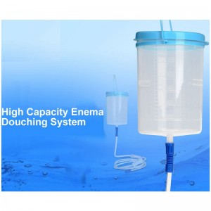 Anal enema system, anal enema cleansing, anal douching equipment