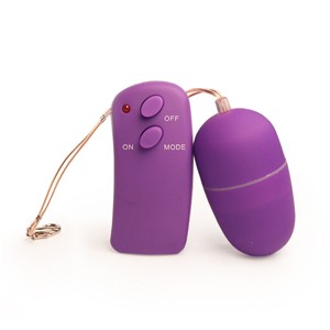 Classic remote controlled vibrating egg.