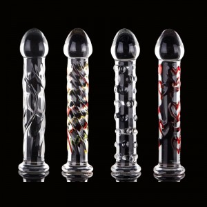 Glass sex toy, new design glass penis, new design glass dildo