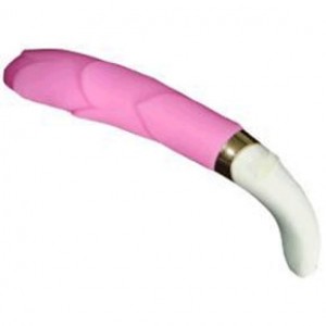 Silicone sex toy rose vibrator.