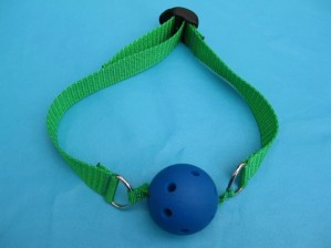 sex play accessory ball gag.