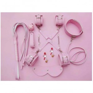 8 pcs bondage gear kit.