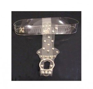 translucent design chastity belt.