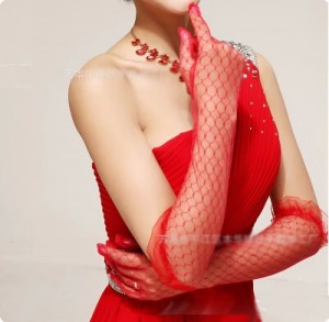 sexy lace gloves, lace white gloves, lace red gloves