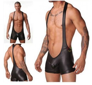 Male leather lingerie, male leather pants, men leather panty