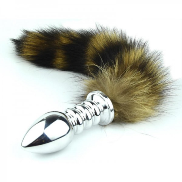 anal plug with fox tail