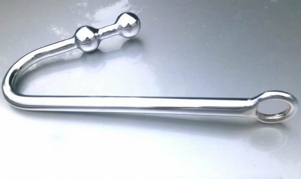 Anal Hook with 2 Balls