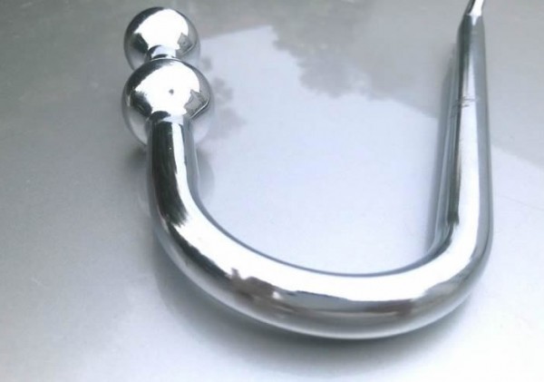 Anal Hook with 2 Balls