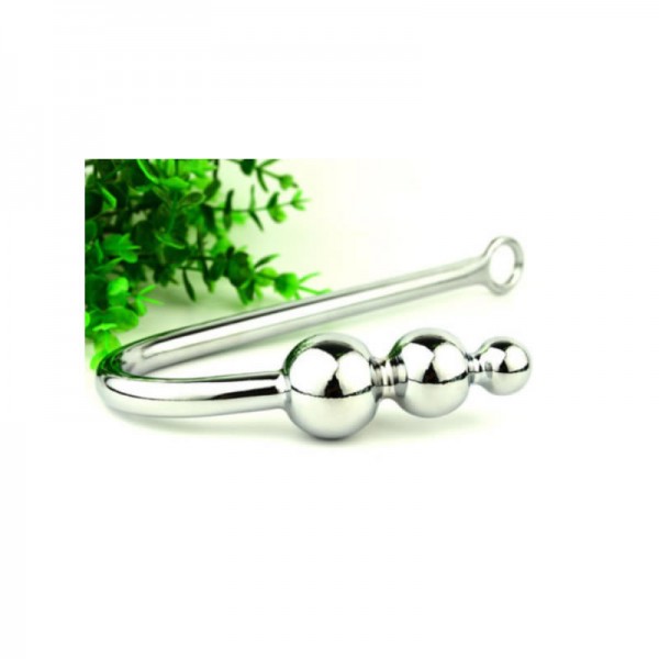 3 Three Balls Metal Anal Hook