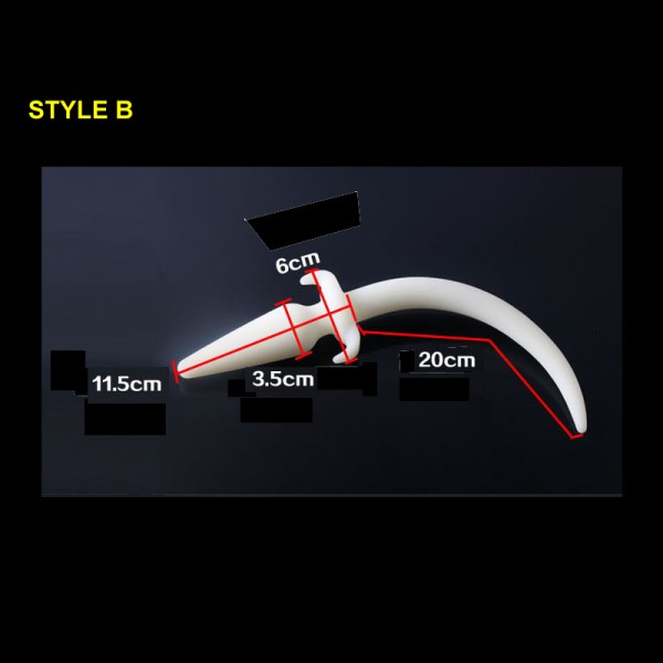 Luminous anal plug, anal plug tail, luminous butt plug