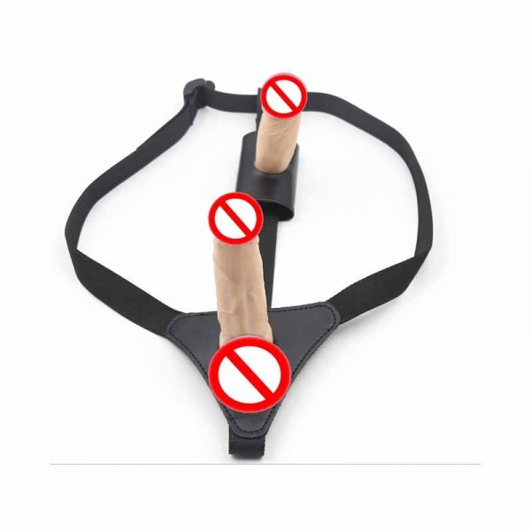 Strap on dildo, strap on harness, dual dildo harness
