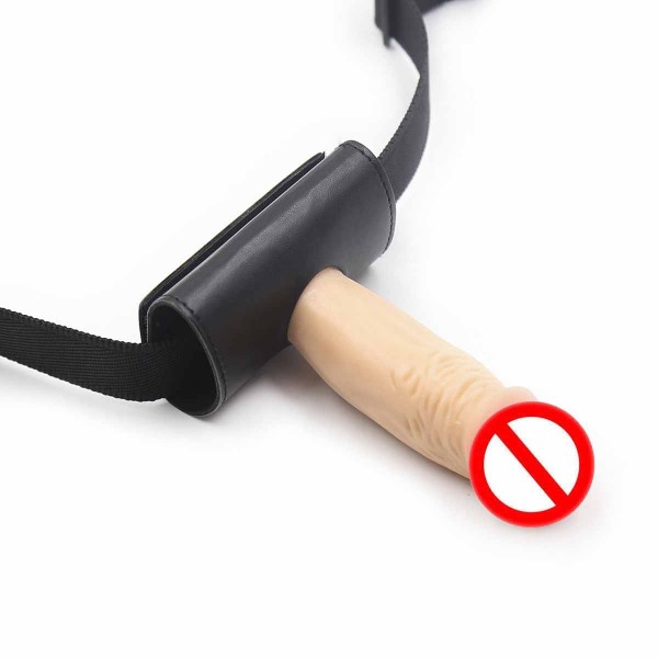Strap on dildo, strap on harness, dual dildo harness
