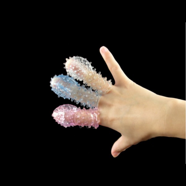 spike finger teaser, studded finger gloves, studded g-spot stimulator
