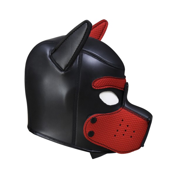 new dog hood, new bondage mask, new bondage muzzle