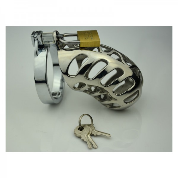 male chastity device, steel chastity belt, steel chastity device