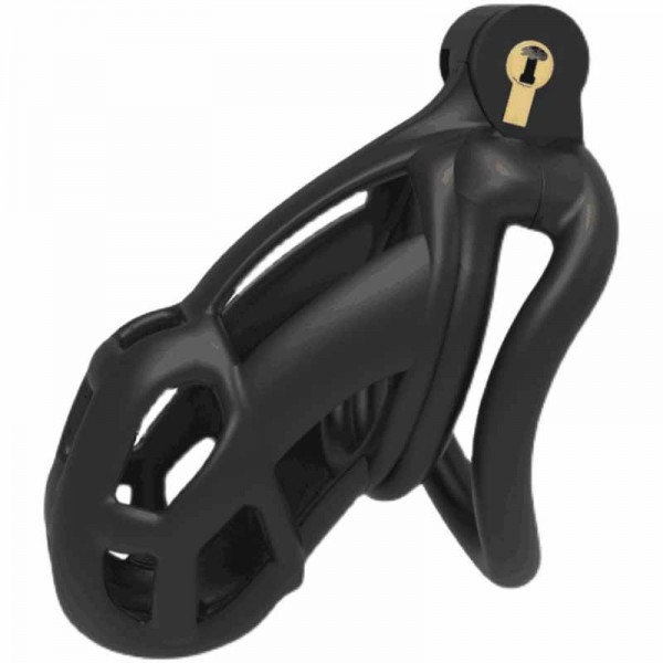 Penis BDSM Bondage Gear Lock Cock Cage Testicle Restraint Sex Toy New Hollow Design