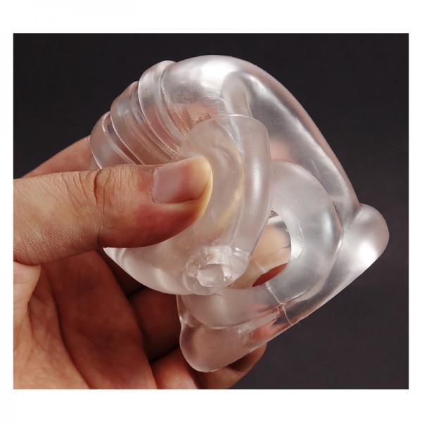 male chastity device, silicone chastity device, silicone penis cage
