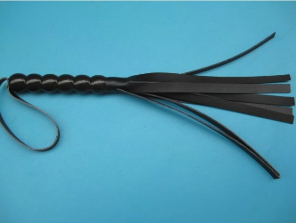 leather short whip.