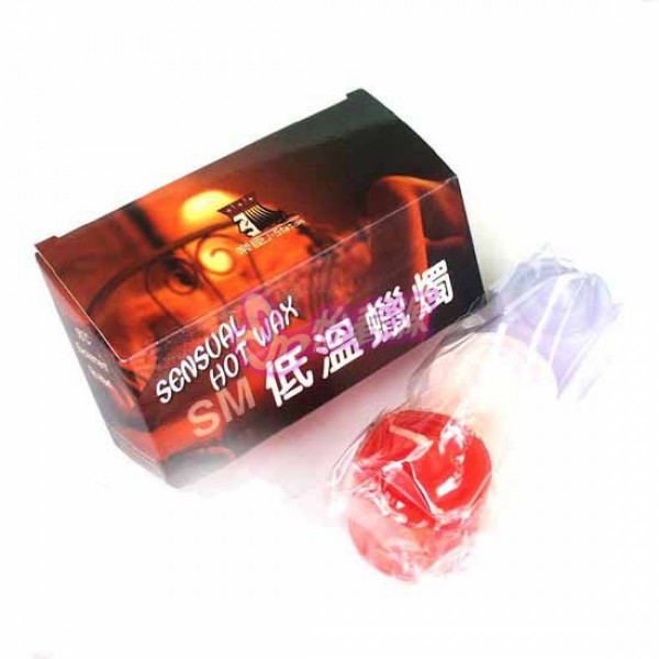 sensual candle for sex play.